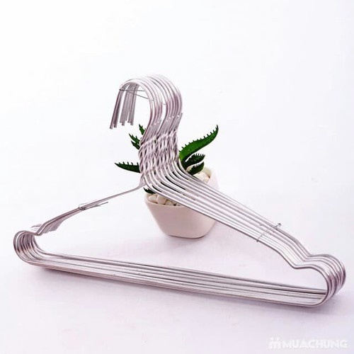 Set 10 Mắc Quần Áo Trẻ Em Bằng Nhôm Siêu Bền