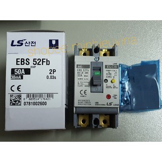 Aptomat chống giật tổng cho cả  nhà ls EBS 52Fb  dòng 50A