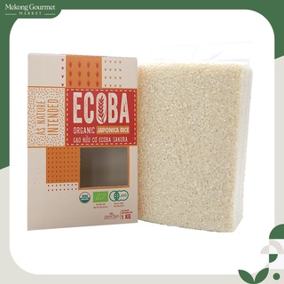 Gạo hữu cơ sakura ecoba 1kg
