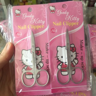 kéo tỉa lông mi, lông mày hello kitty