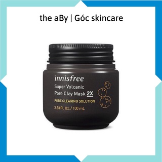  Mặt nạ đất sét tro núi lửa INNISFREE Super Volcanic Pore Clay Mask 2x
