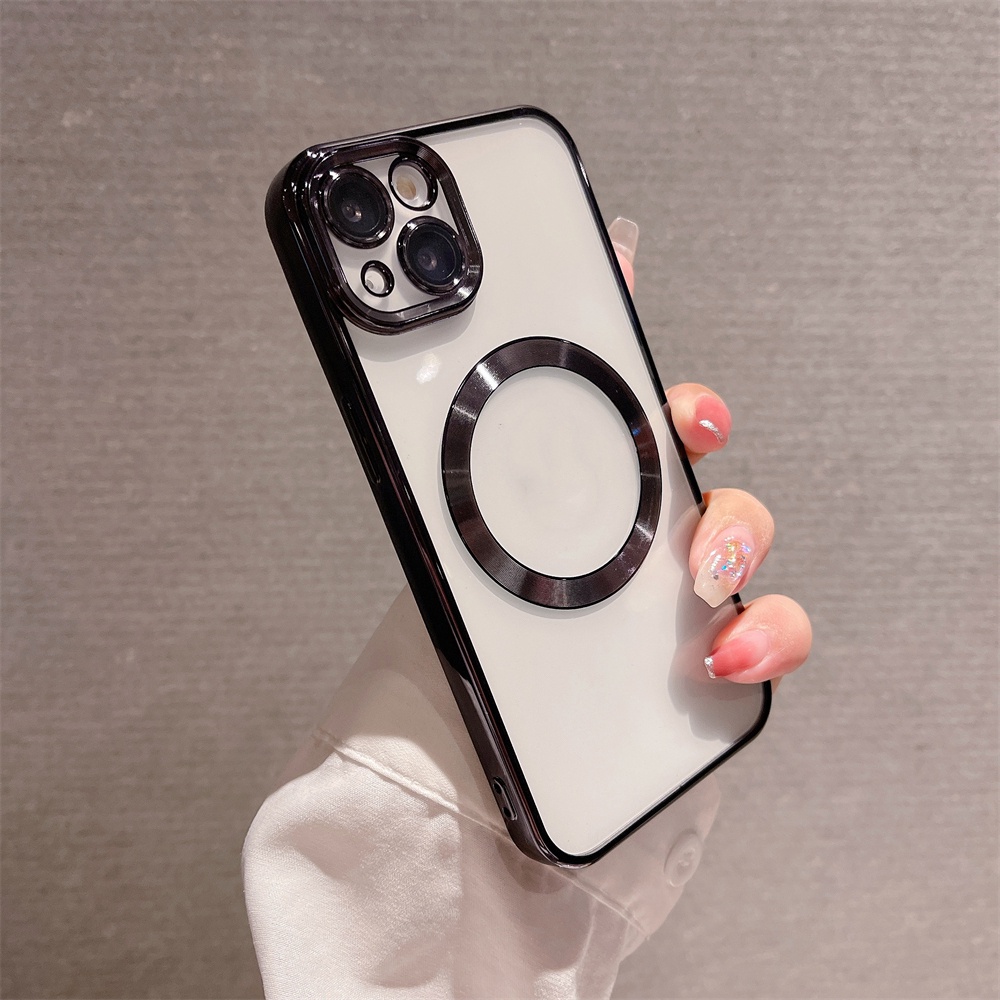 Ốp Điện Thoại Cứng Trong Suốt Có Vòng Nhẫn Kim Loại Bảo Vệ camera Cho iphone 13 pro max 12 pro max 11 pro max 12mini 13mini 13pro 12pro