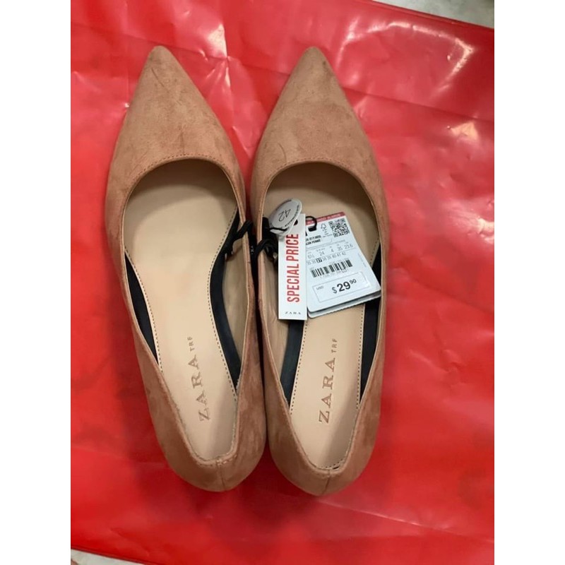 Giày Zara bằng da lộn
