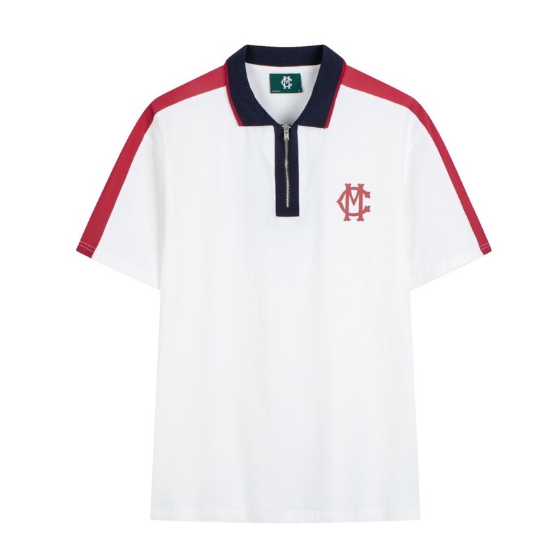 Áo  thun unisex ngắn tay MIKENCO ZIP POLO