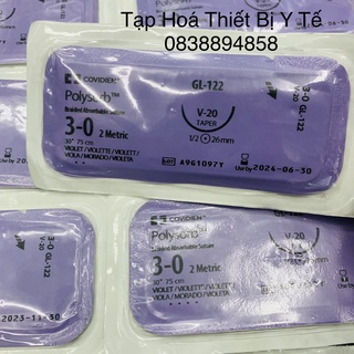 Chỉ phẫu thuật tự tiêu polysorb số 3.0