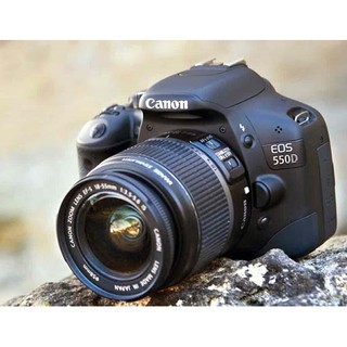 Máy ảnh Canon 550D  + lens 18-55mm IS. Mới 95%