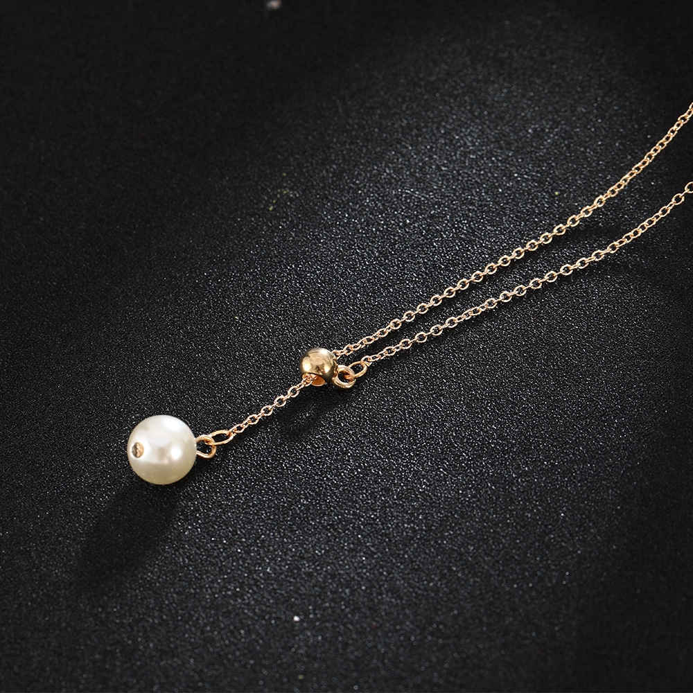 Dây Chuyền Ngọc Trai Đơn Giản Cho Nữ