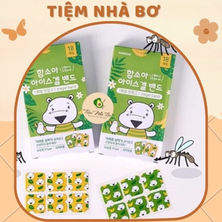 Miếng dán làm dịu vết muỗi đốt Hamsoa hàn quốc cho bé, miếng dán gel lạnh