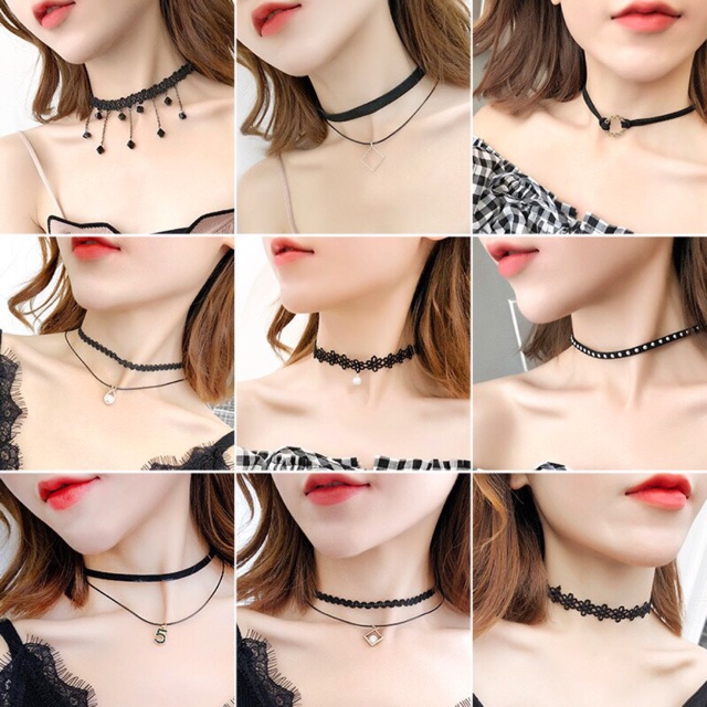 Vòn choker cổ