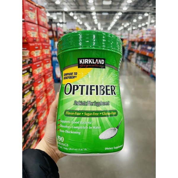 Bột Uống Bổ Sung Chất Xơ Optifiber Kirkland 760g