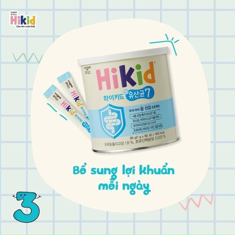 Sữa non men Hikid 2in1 cho trẻ 1-12 tuổi
