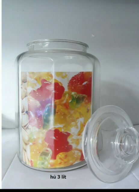 Hủ thủy tinh 2 lit -3lit