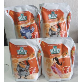 Thùng sữa KUN hương cam 24 bịch 110ml
