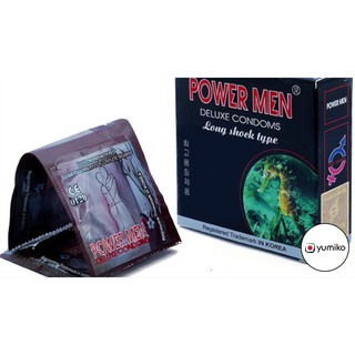 Bao cao su cá ngựa Power Men Longshock Type