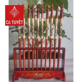 [FREESHIP] Đũa thờ 10 đôi cắm thẳng gỗ hương