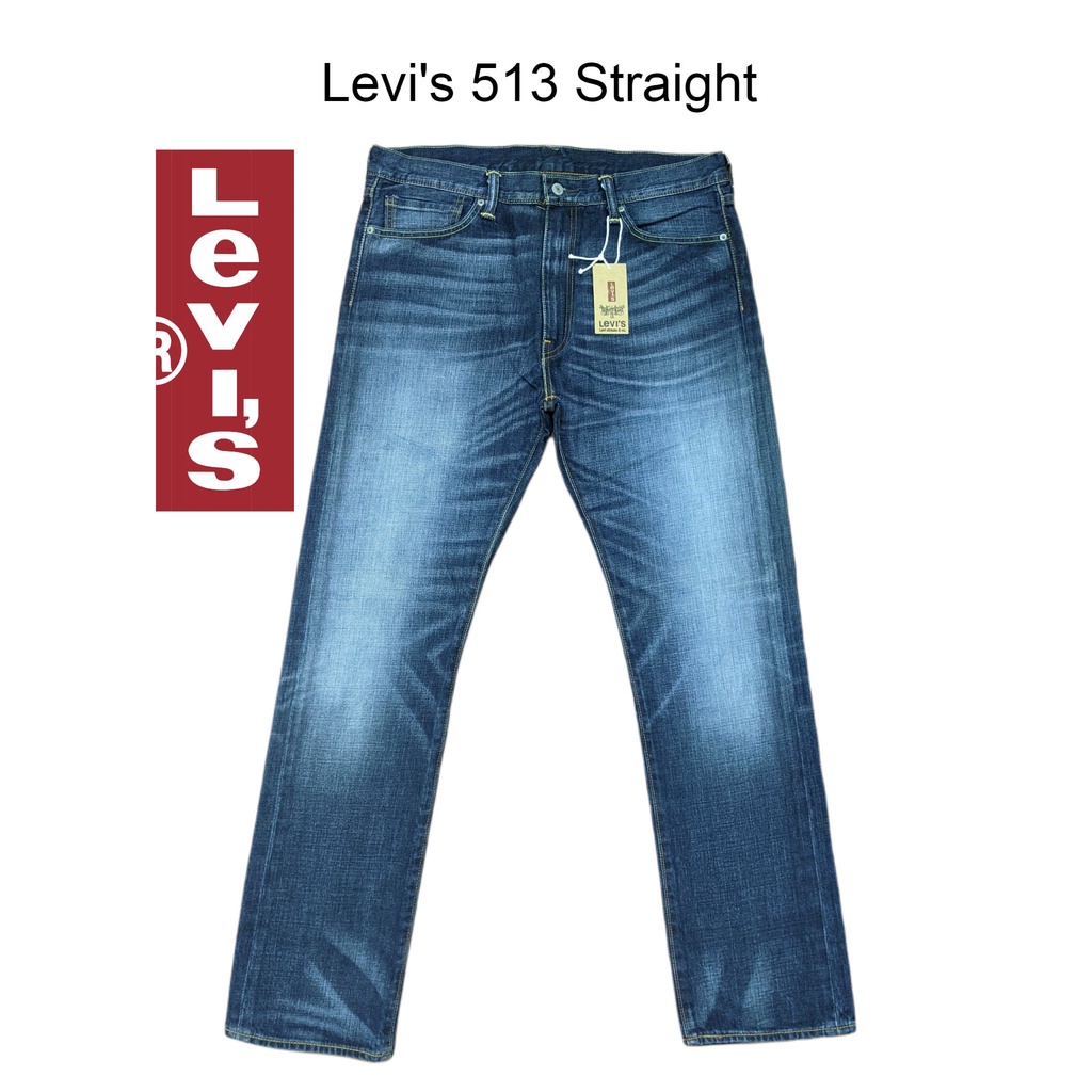 Quần jeans Nam Levi's 513 Straight BIGSZE Hàng Hiệu