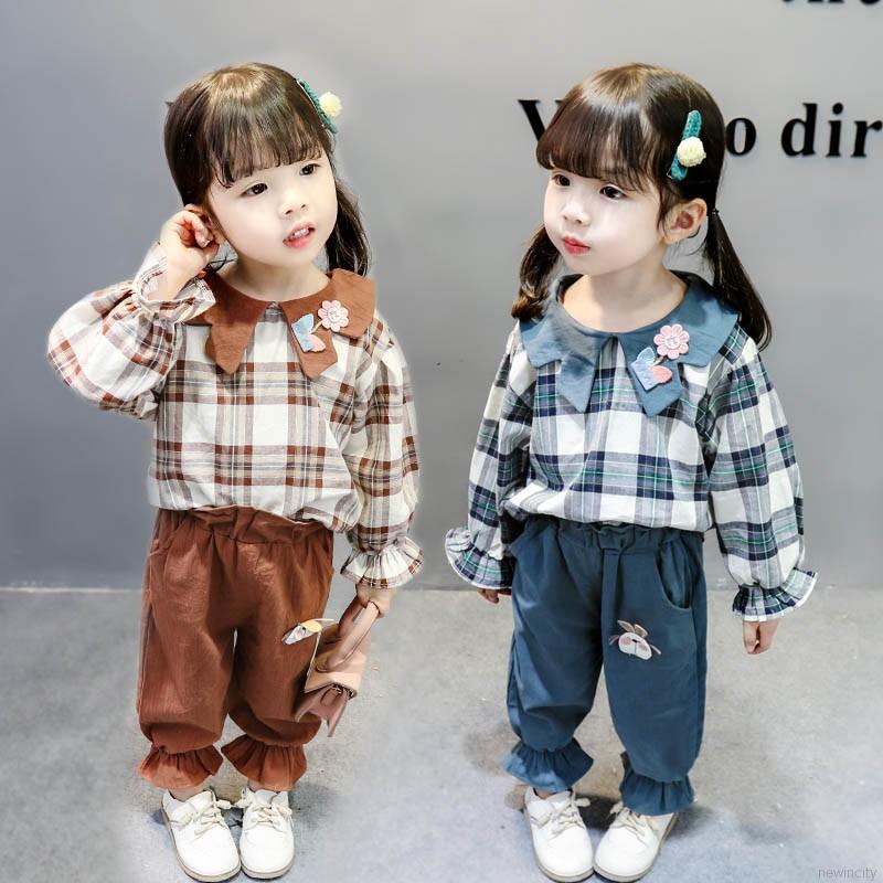 Set quần áo phong cách Hàn Quốc xinh xắn dành cho bé gái