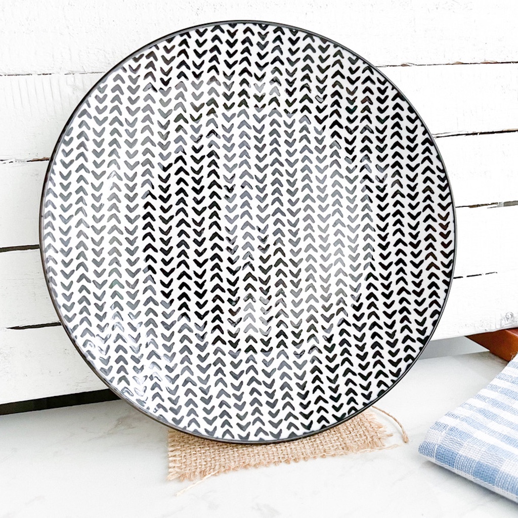 Dĩa tròn xinh phong cách Nhật, Hàn Quốc