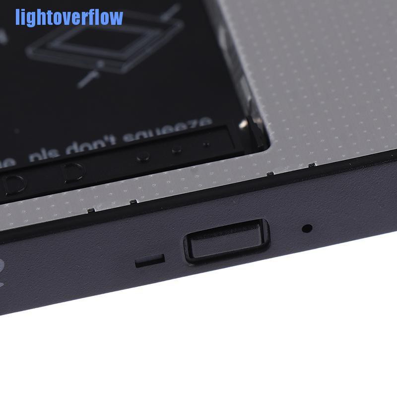 Hộp đựng ổ cứng 2nd HDD Caddy IDE sang SATA 2.5&quot; HDD SSD 12.7mm bằng hợp kim nhôm