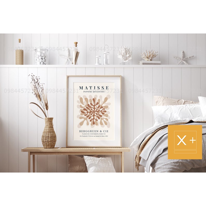 Tranh treo tường Xingdecor, có đinh tặng kèm, tranh chống ẩm.