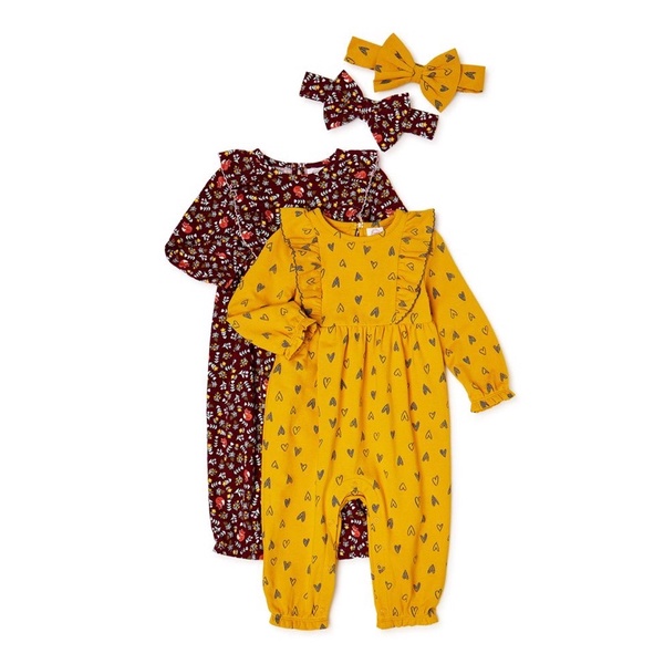 Body suit kèm turban cho bé gái từ 3 tháng - 2 tuổi, hàng Việt Nam xuất khẩu, cho bé mặc chụp ảnh, sinh nhật, đầy tháng