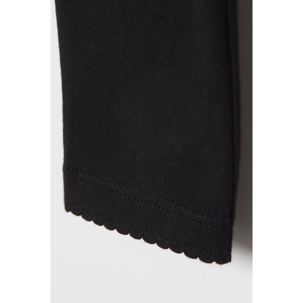 Tách lẻ 1 quần legging đen HM H&amp;M sz 1.5-10y_hàng chính hãng authentic
