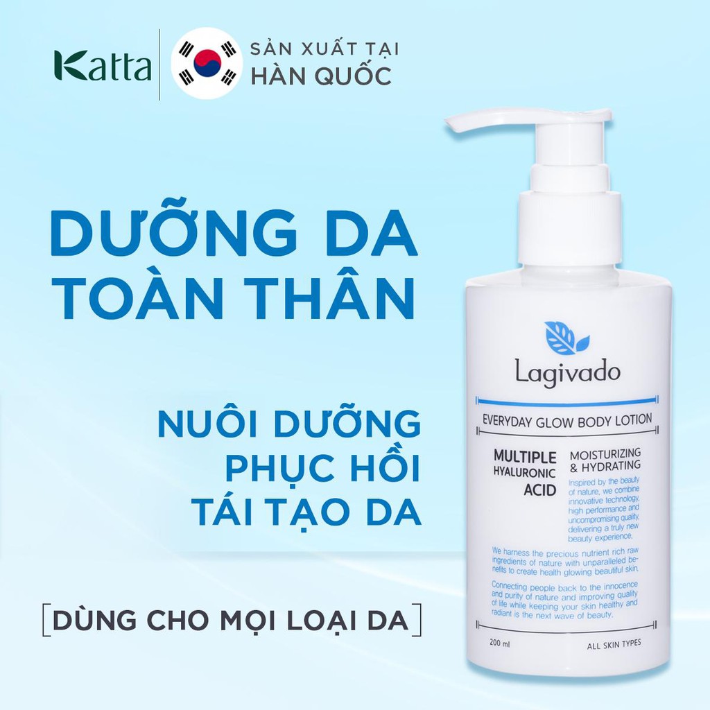 Bộ sản phẩm bảo vệ và dưỡng da toàn thân Lagivado gồm kem chống nắng và kem dưỡng trắng da body_Katta_CB_LG_017_020