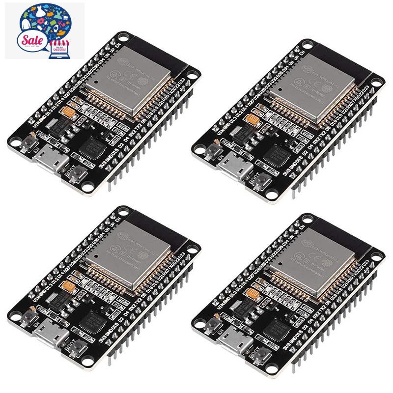 Set 4 Bo Mạch Phát Triển Esp32 Esp-32S Cp2102 Wifi Nodemcu-32S Esp-Wroom-32