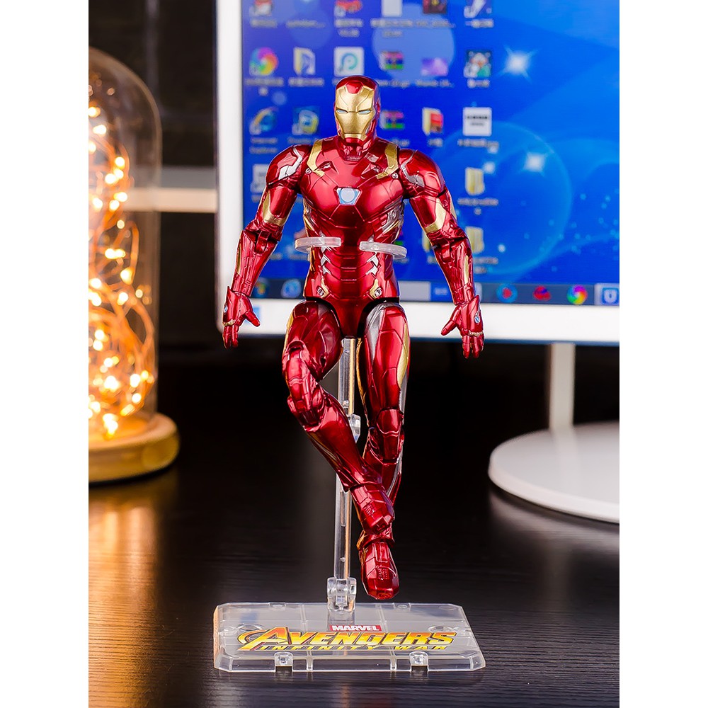 Mô hình Iron Man Mark 46 Captain America Civil War ZD Toys 17cm Avengers