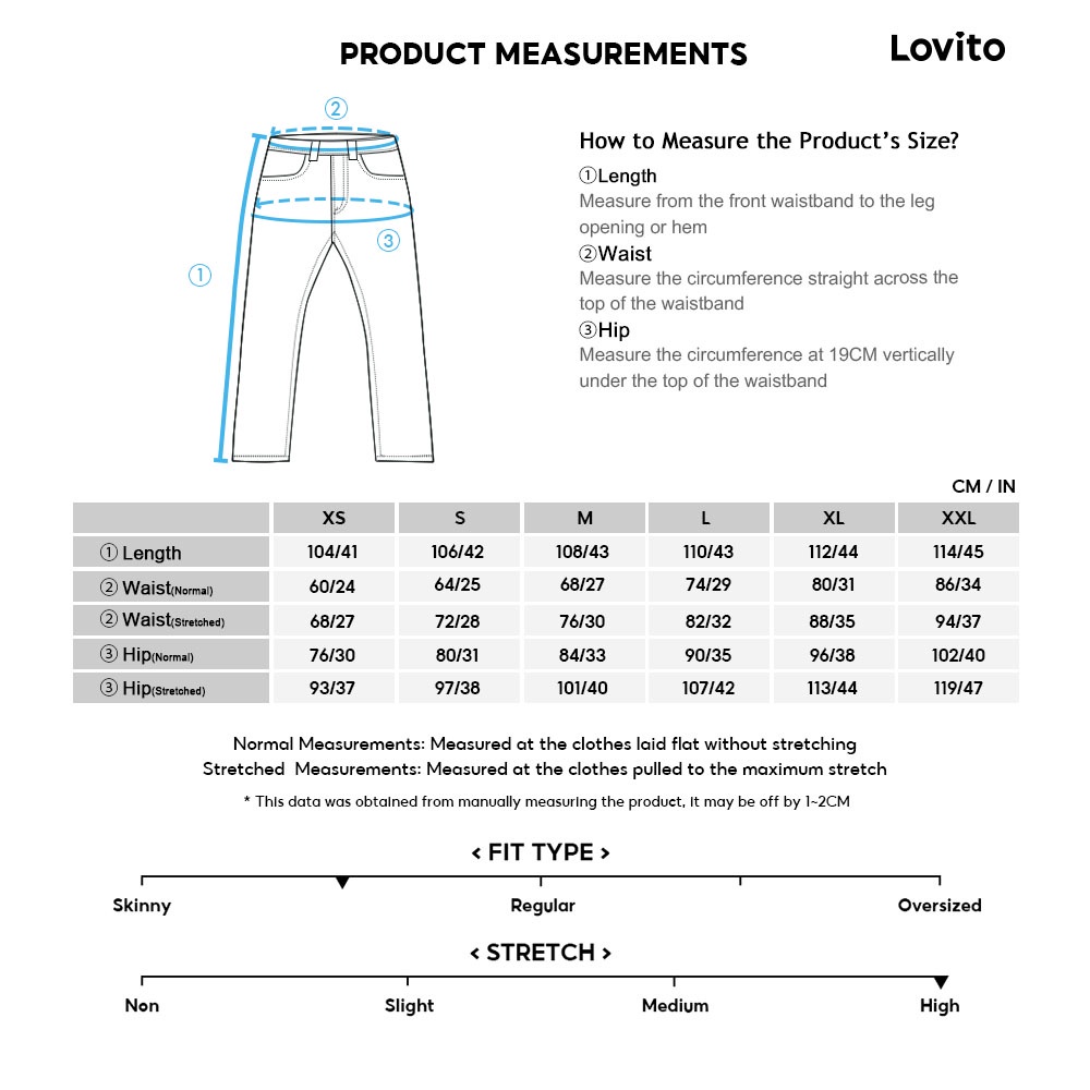 [Hàng có sẵn] Lovito Quần ống suông trơn trơn L30ED063 (Đen)