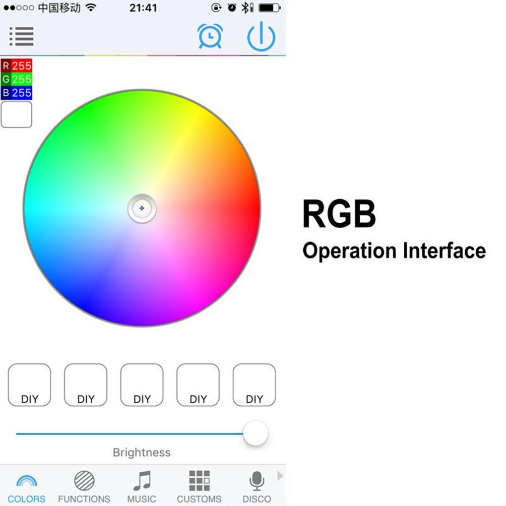 Bộ Điều Khiển Đèn LED wifi Không Dây Bluetooth DC5V 12V 24V RGB / RGBW IR RF pixel 12-24V