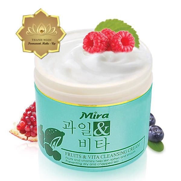 Kem tẩy trang xanh mira
