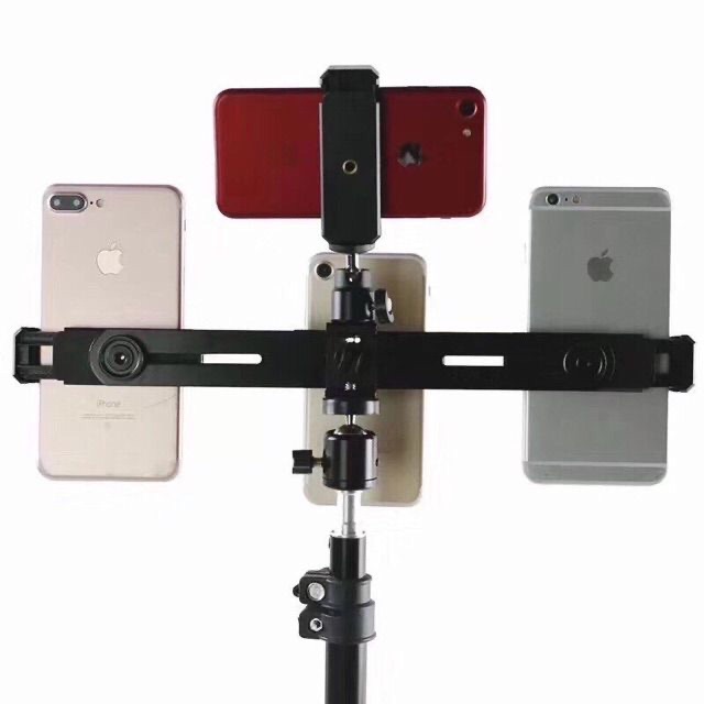 Bộ kẹp livetream 3 điện thoại chuyên nghiệp | BigBuy360 - bigbuy360.vn