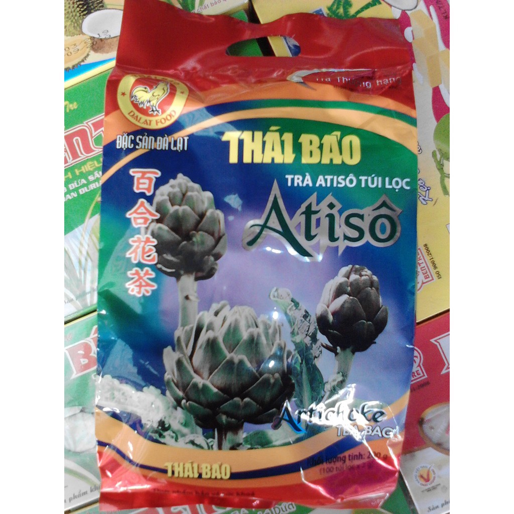 TRÀ ATISO ĐÀ LẠT THÁI BẢO 100 GÓI TÚI LỌC ( CÓ CỎ NGỌT ) - MÁT GAN VÀ THÍCH HỢP DÀNH CHO NGƯỜI BỊ TIỂU ĐƯỜNG - 100 GÓI T | BigBuy360 - bigbuy360.vn