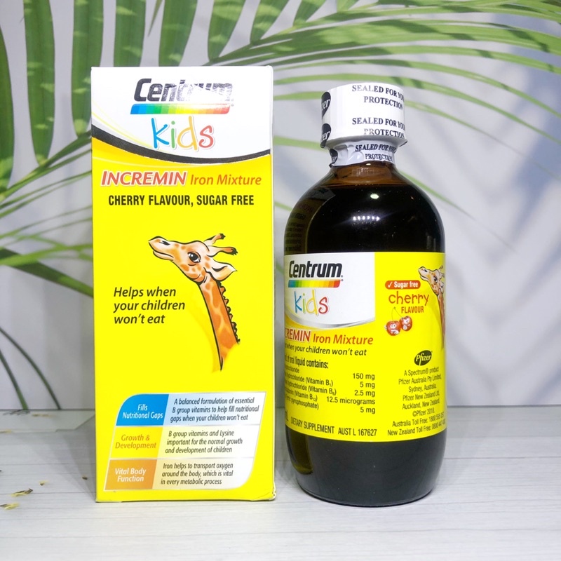 Siro CenTrum Kids cho bé ăn ngon miệng, hấp thụ tốt