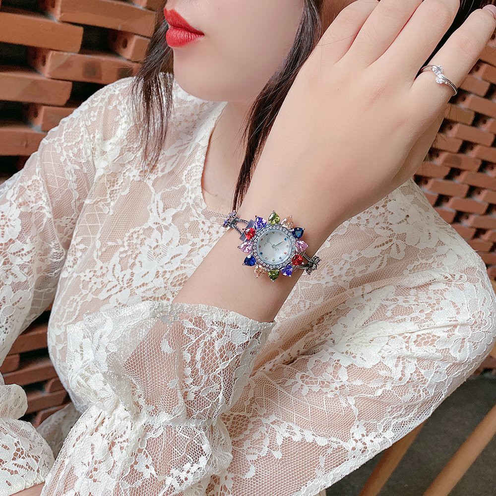 Julius Official | Đồng hồ nữ Julius Star Js-021 dây thép