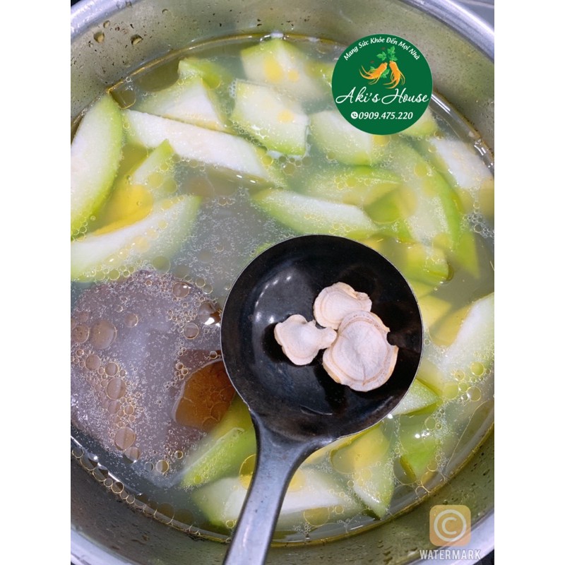 Nhân sâm Hàn Quốc cắt lát sấy khô