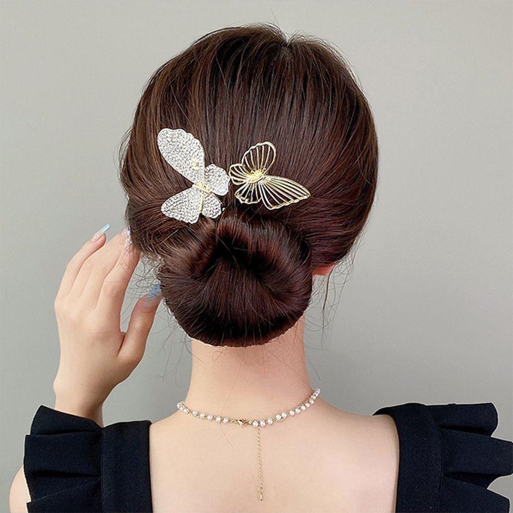 Kẹp Tóc Đuôi Ngựa Đính Đá Thời Trang Sáng Tạo Dành Cho Nữ jeremy1