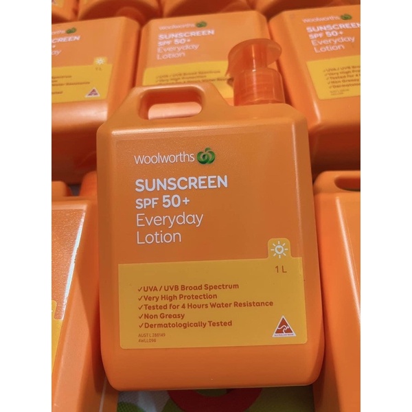 Kem chống nắng Woolworth every sunscreen SPF50