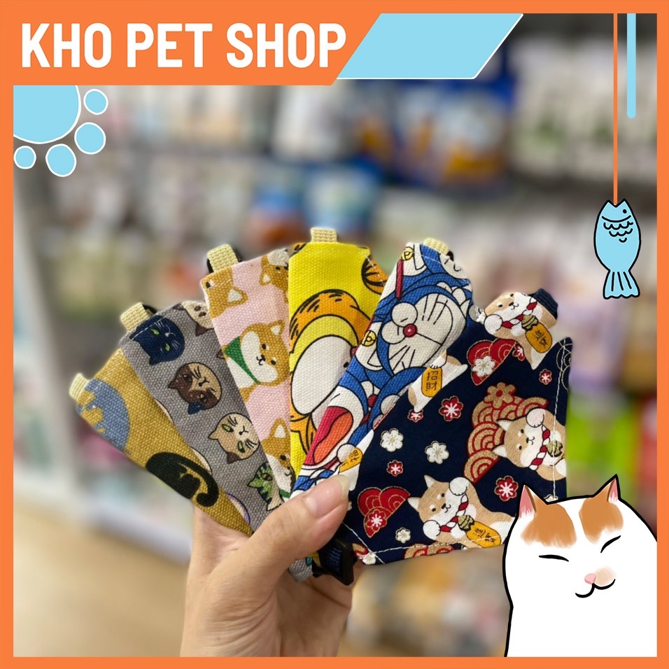 Vòng cổ yếm cho thú cưng