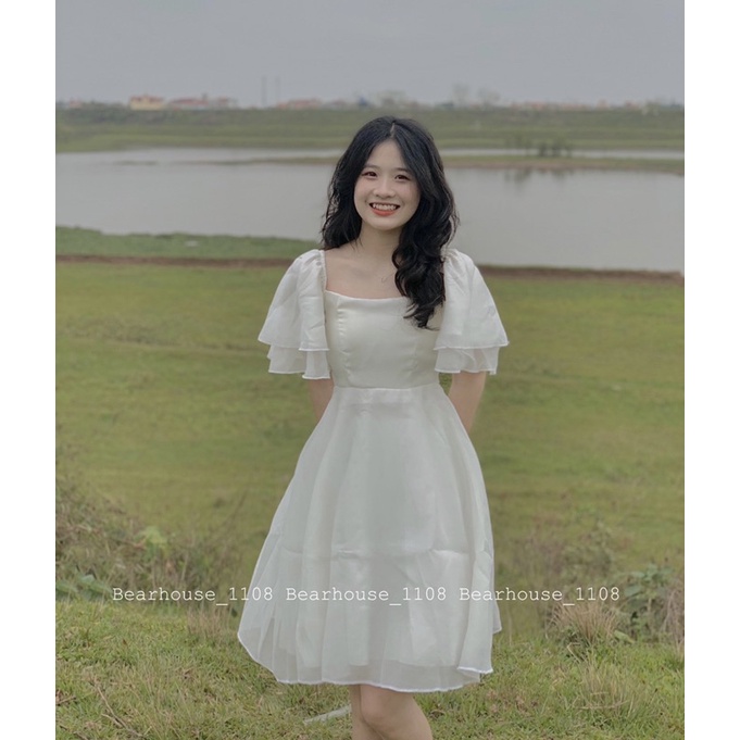 ❌ Đầm Váy trắng tiểu thư * CANDY * kỷ yếu