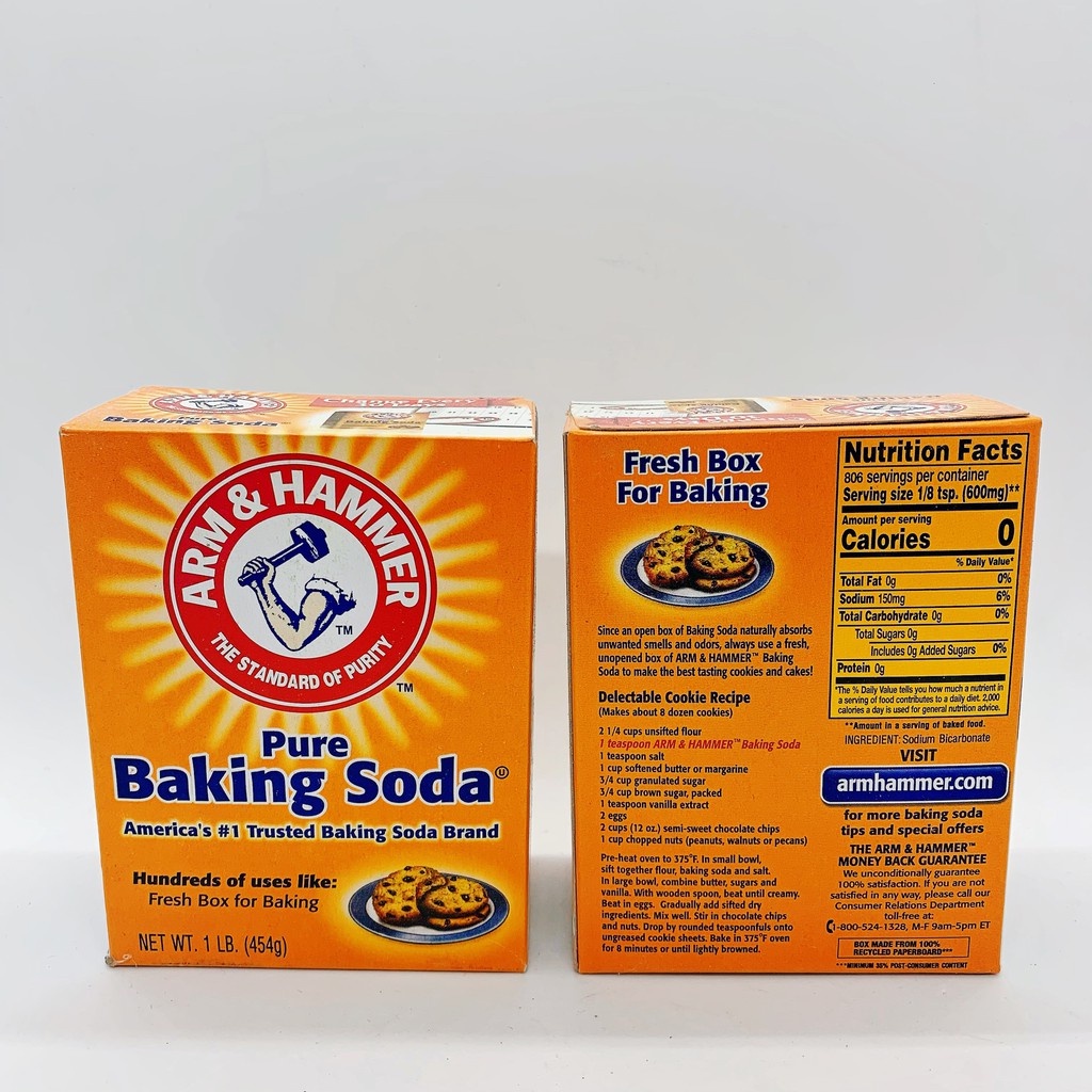 BỘT BAKING SODA ARM &amp; HAMMER 454G ĐA CHỨC NĂNG