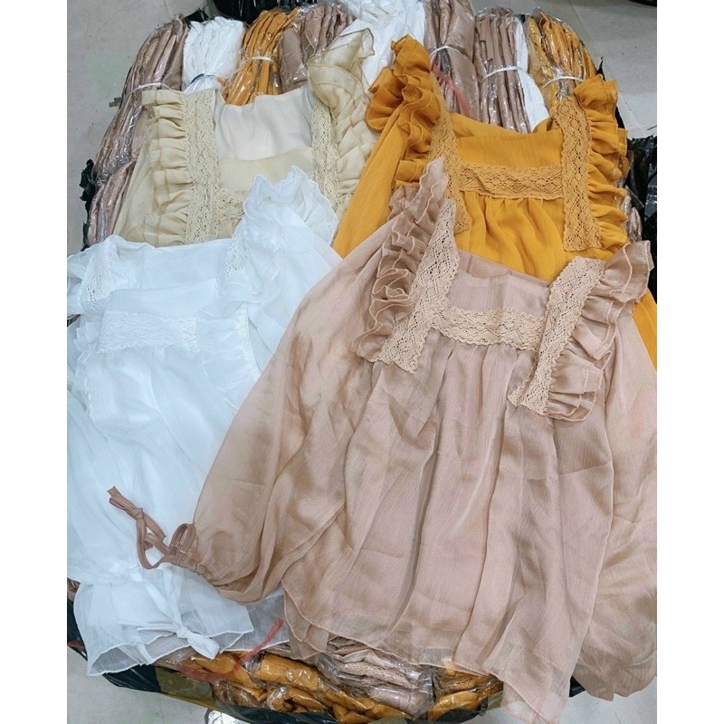 ❤️Áo Kiểu Voan Công Chúa