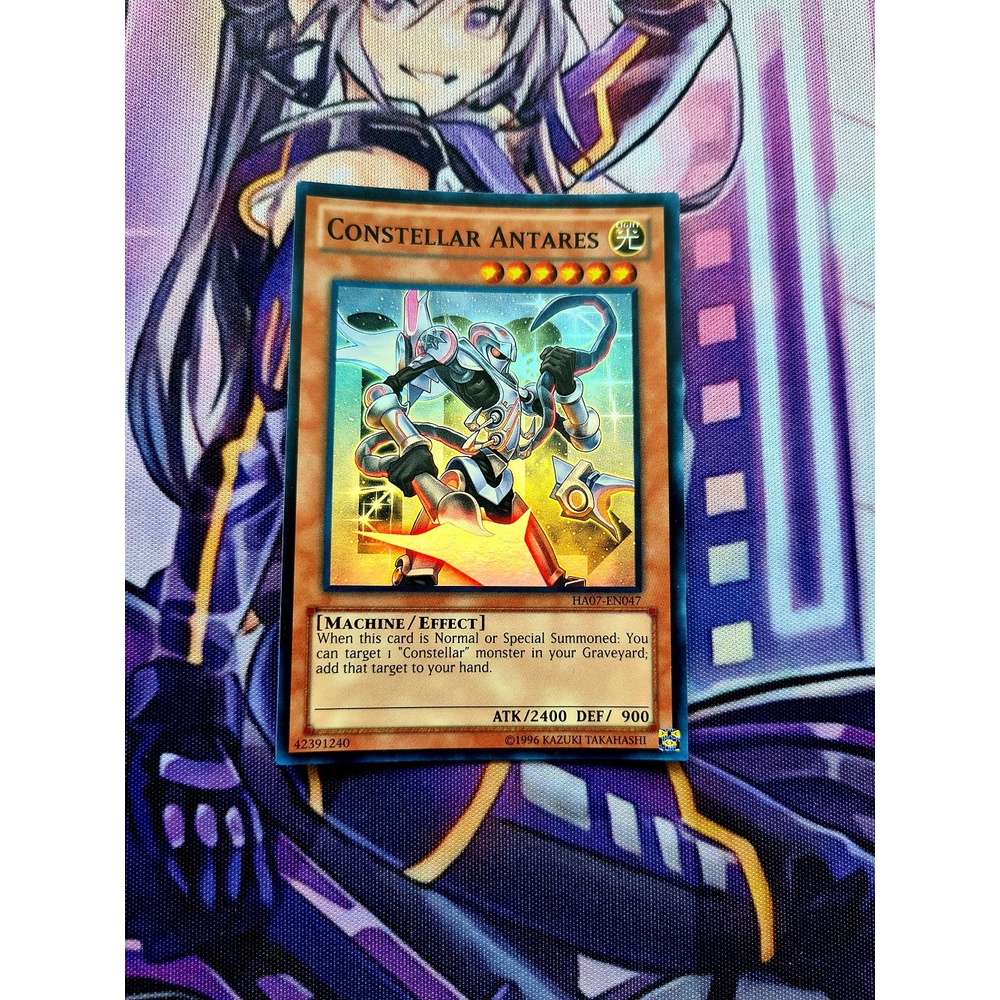 Thẻ Bài Yugioh Monster Constellar Antares - HA07-EN047 - Super