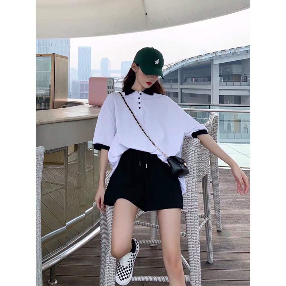 [ Set 2 Món ] Áo Phông Polo + Quần Đùi Hàng Shop, Siêu Teen, Hot Trend, Chất Liệu Thun Thoáng Mát | BigBuy360 - bigbuy360.vn