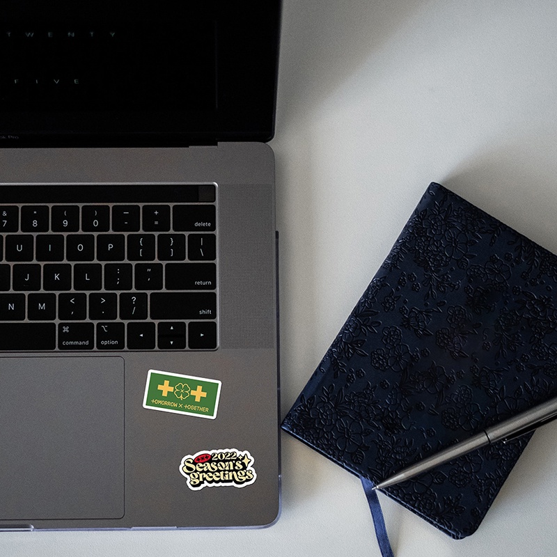 Bộ 100 Sticker Dán Hình TXT 2022 Trang Trí