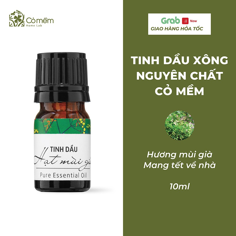 Tinh Dầu Hạt Mùi Già Thiên Nhiên Nguyên Chất Mang Tết Về Nhà Cỏ Mềm 5ml