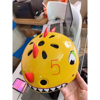 Mũ bảo hiểm khủng long cho bé