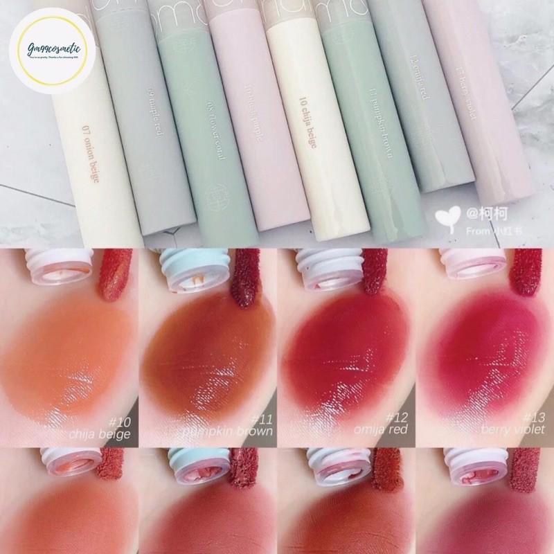 ( SẴN) Son rom&nd SEE-THROUGH MATTE TINT BE ORGINAL HANBOK MỚI - MUA BUÔN LIÊN HỆ GM | BigBuy360 - bigbuy360.vn