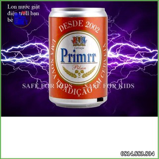 Cá Tháng Tư Đồ Chơi Độc Lạ Troll Bạn Bè - Lon Nước Giật Điện Đồ Chơi Giật Điện